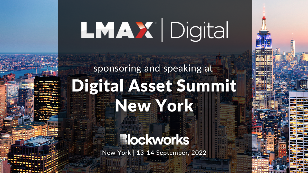 Digital Asset Summit 2022 New York LMAX Group